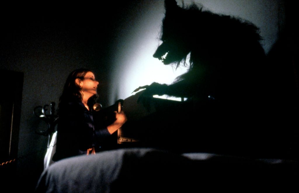 On the set of The Howling