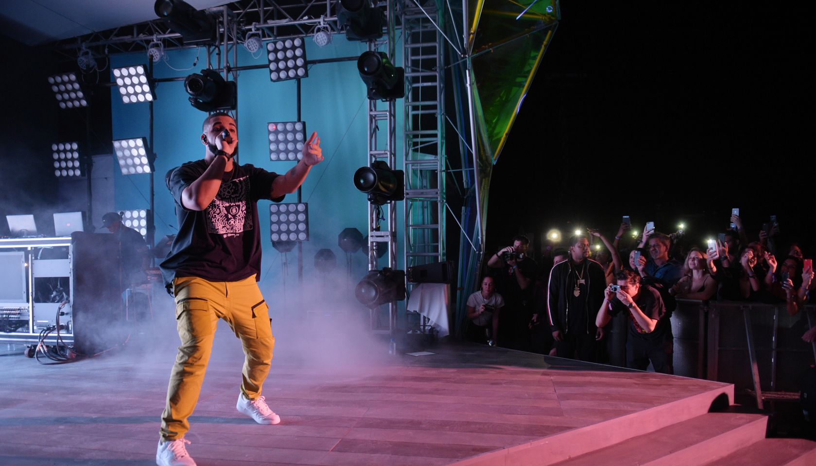 Drake & Virgil Abloh Celebrate Miami Art Week At The American Express Platinum House At The Miami Beach EDITION