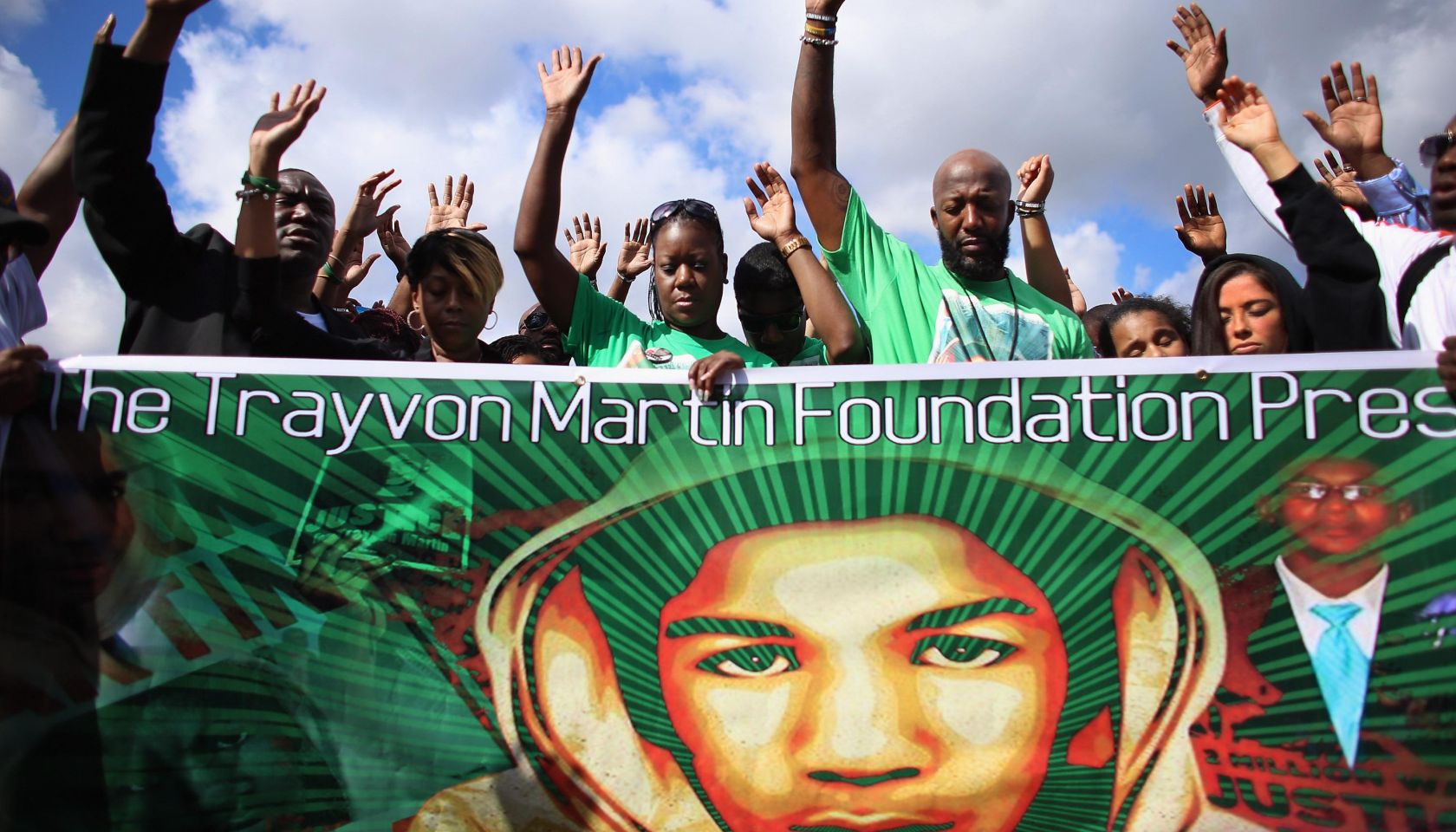 Day Of Remembrance Peace Walk Held In Honor Of Trayvon Martin