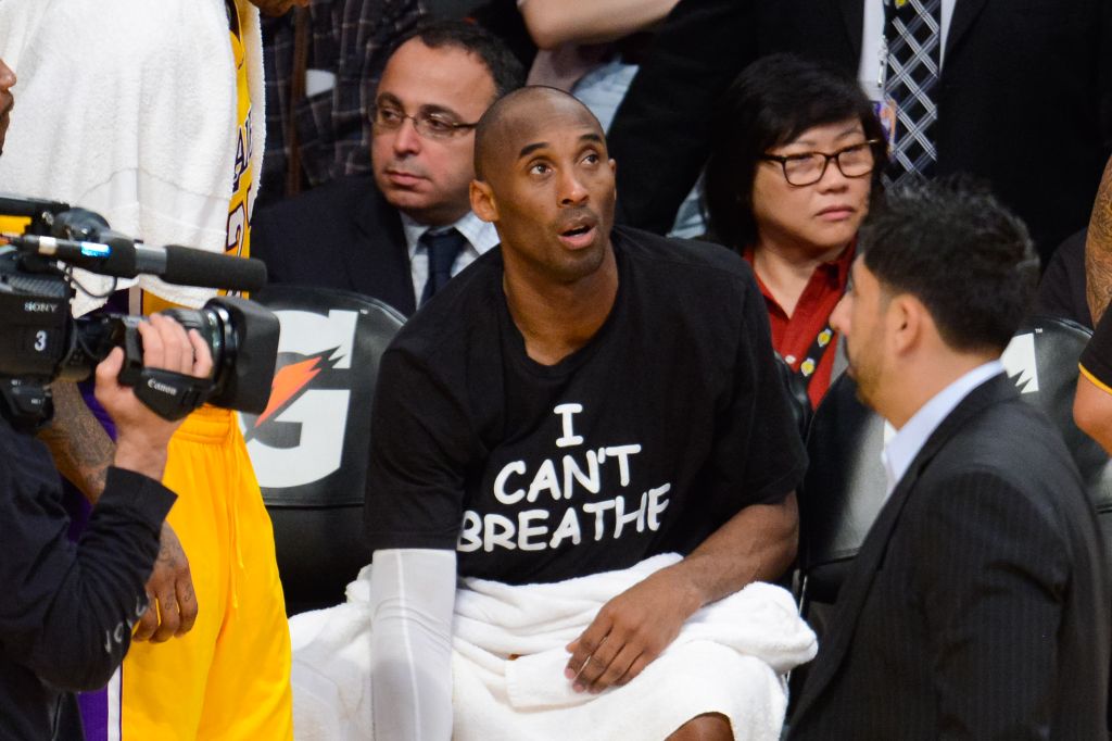 Celebrities At The Los Angeles Lakers Game