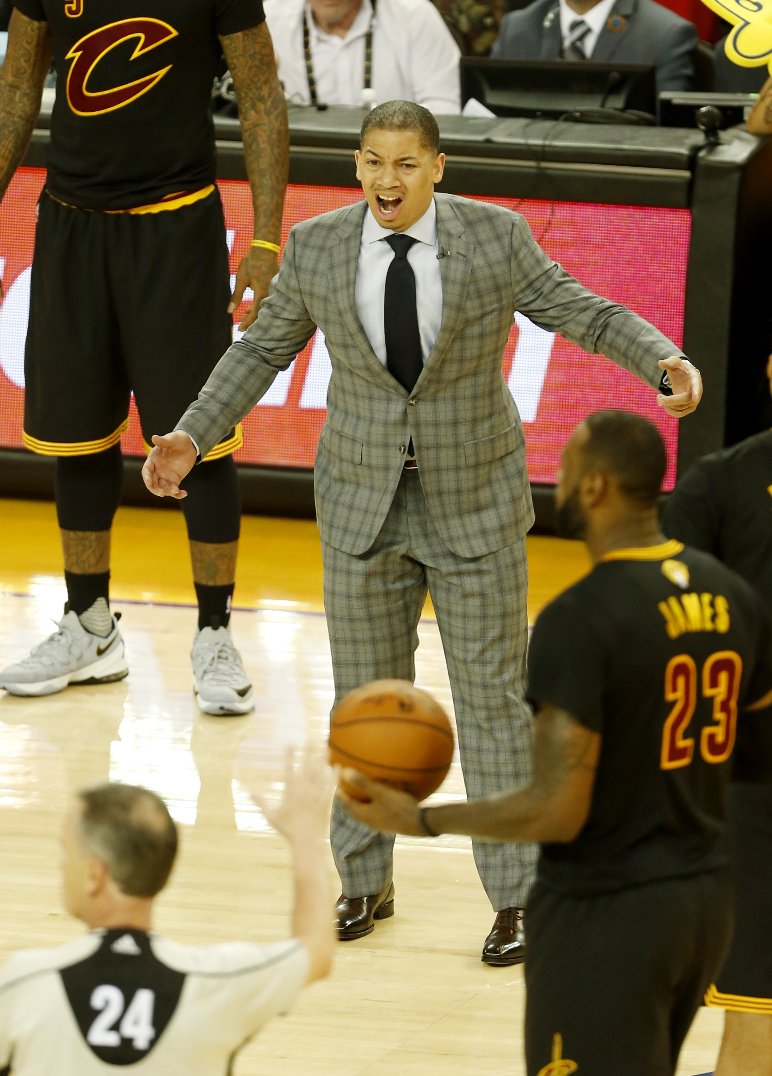 LeBron James, Ty Lue