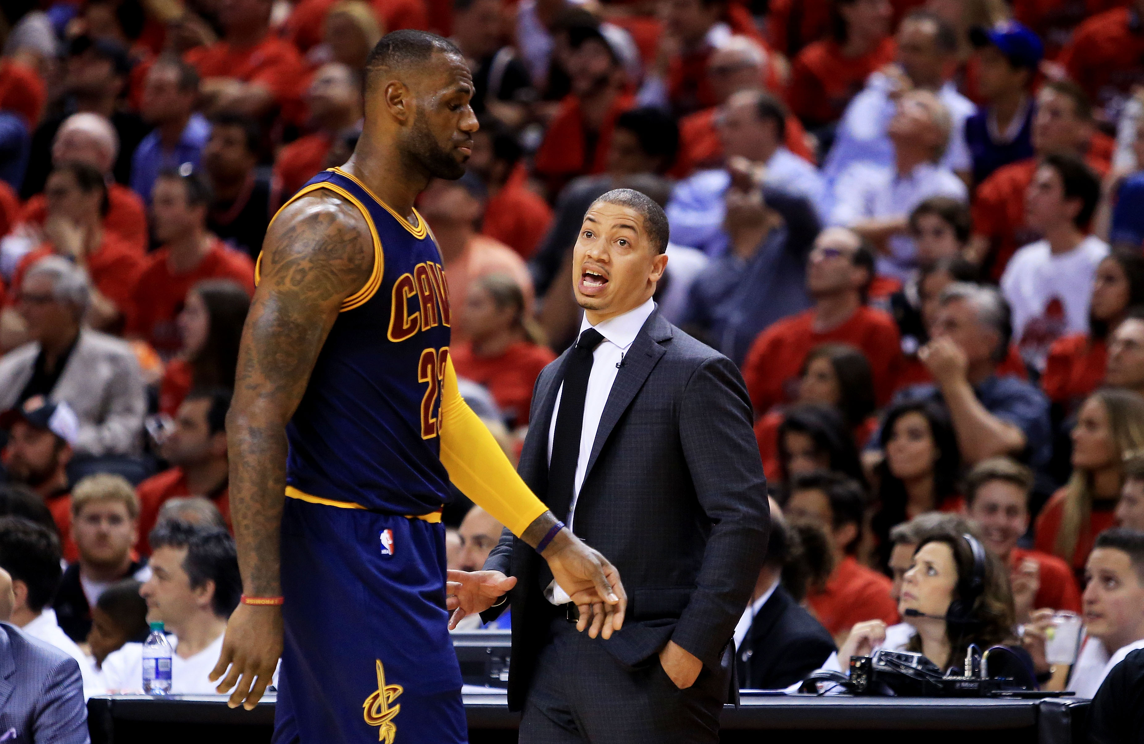 LeBron James, Ty Lue