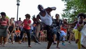 Drum Circle in Meridian Hill (Malcolm X) Park