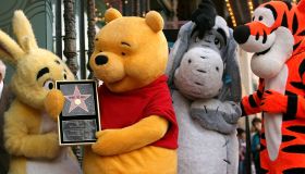 Winnie The Pooh Receives A Star On Hollywood Walk of Fame