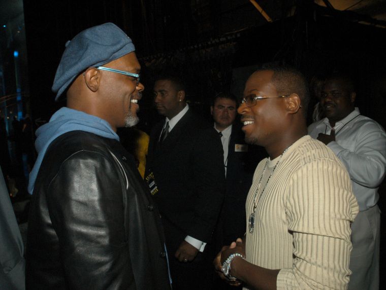 And of course him and Samuel L. Jackson are buddies.