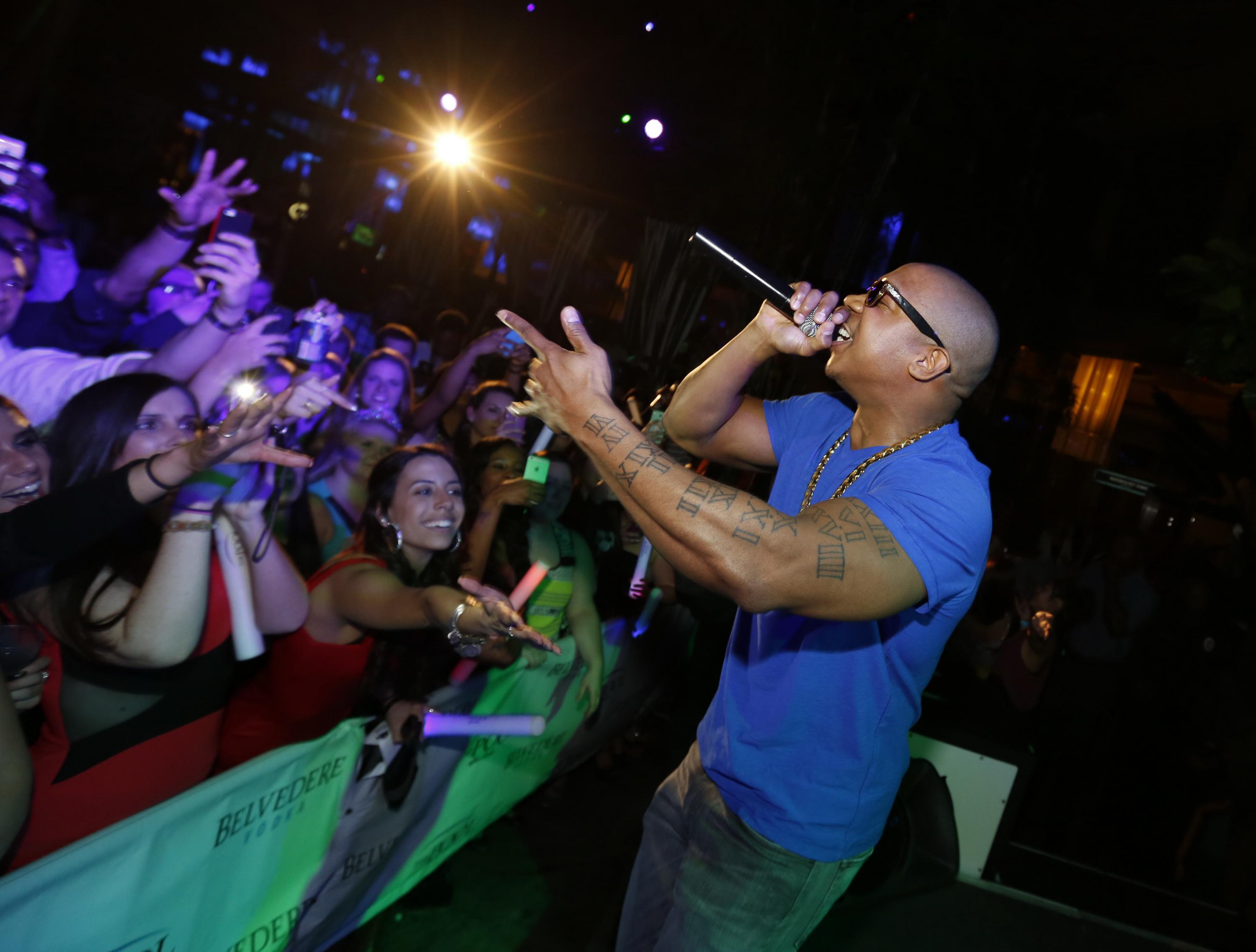 JaRule Hosts The Pool After Dark At Harrah's Resort