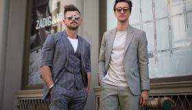 Street Style - New York Fashion Week: Men's S/S 2017 - Day 1