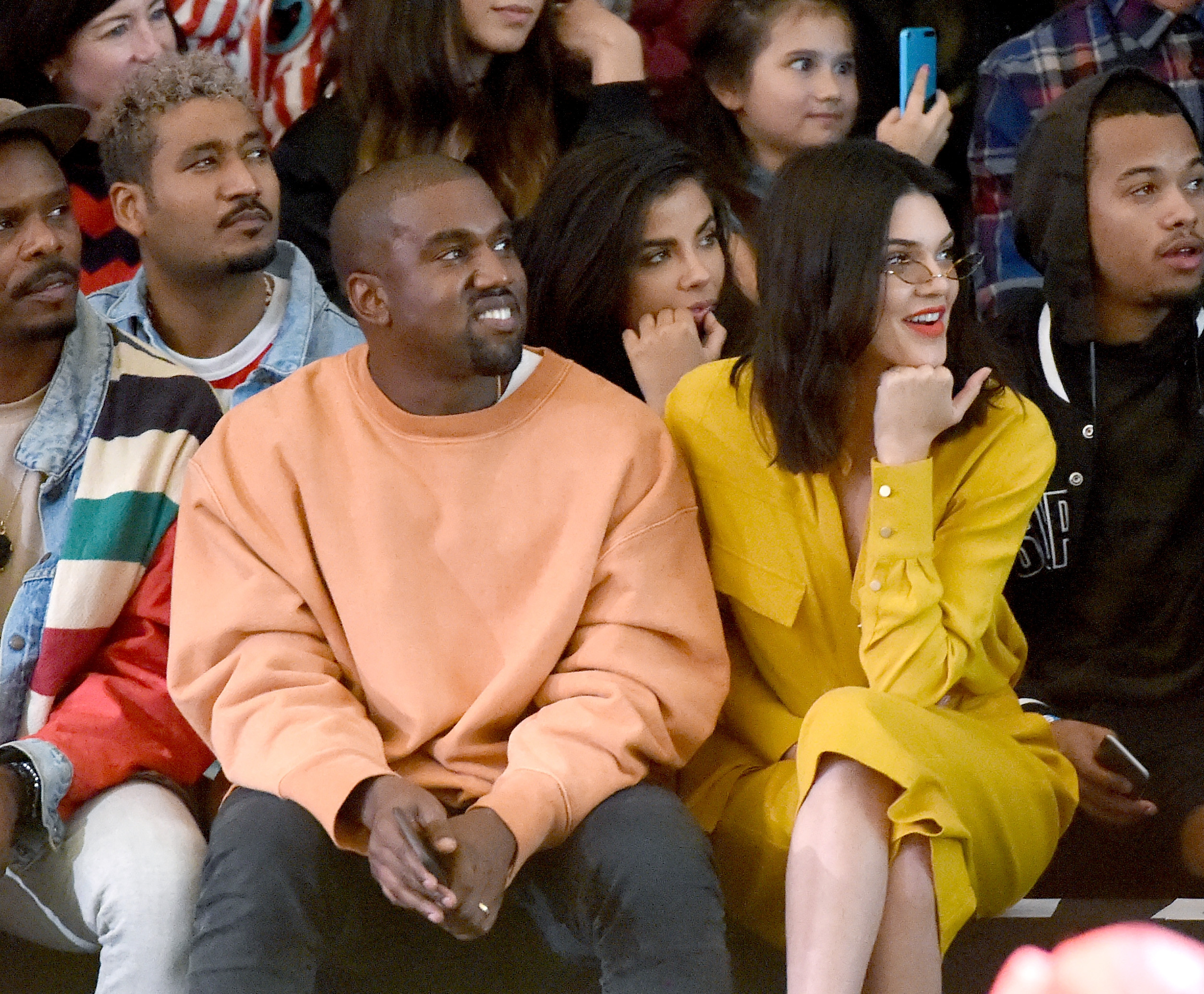 Kanye West And Virgil Abloh Share A Tearful Embrace At Fashion Show