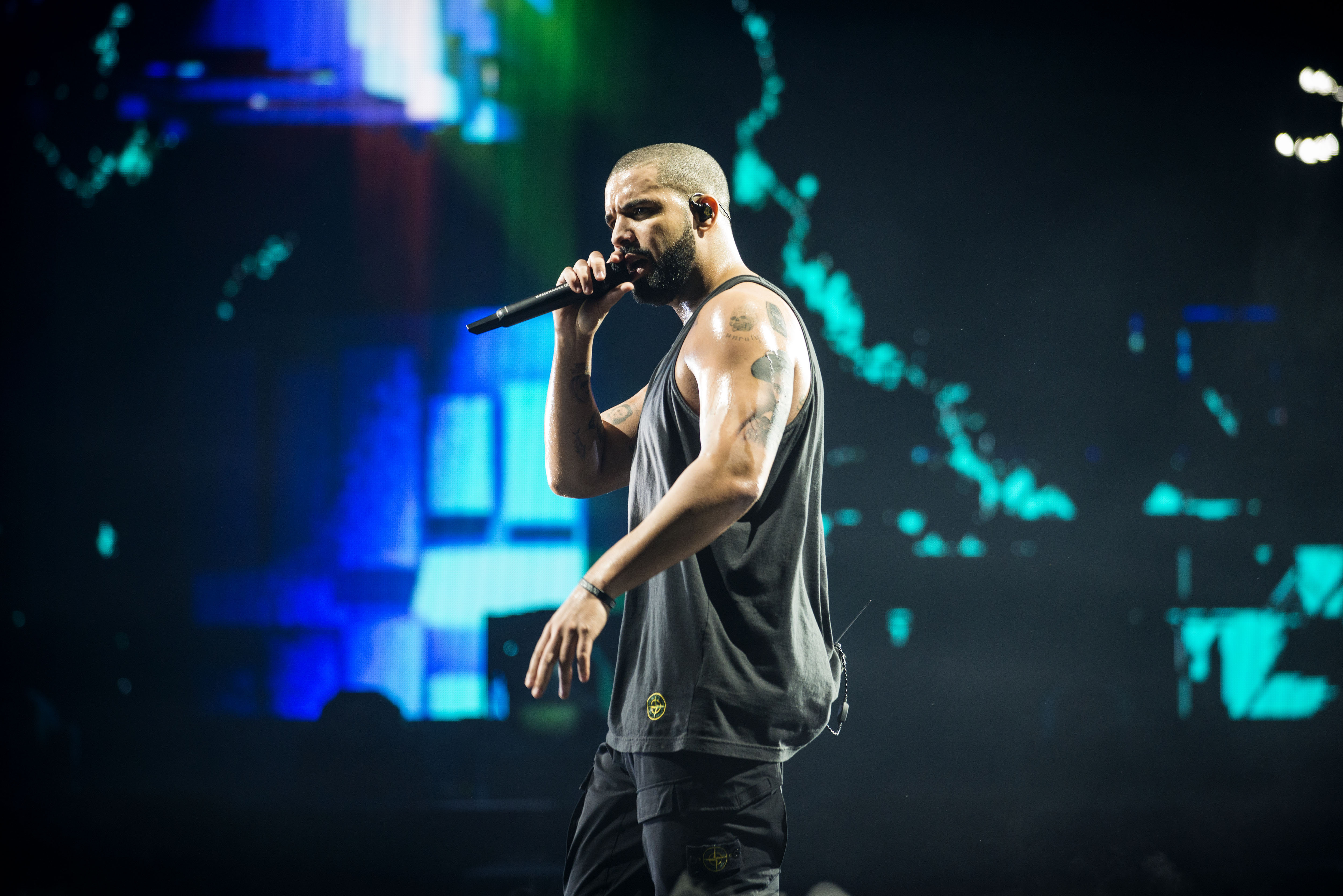 Drake Performs An The SSE Hydro In Glasgow