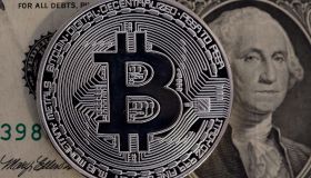 Digital Cryptocurrency Bitcoin : Illustration