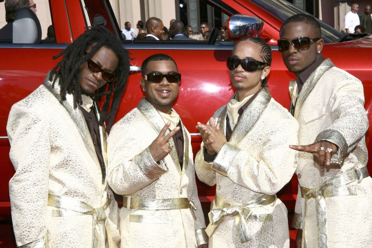 Pretty Ricky looked pretty hot in these get ups.