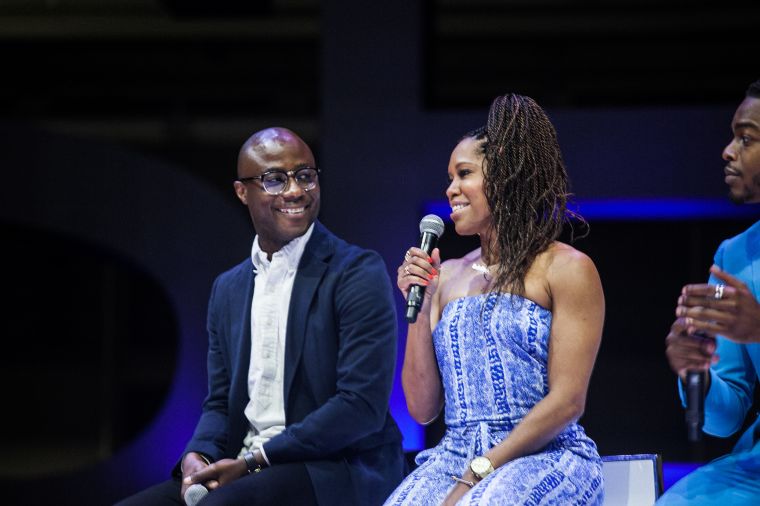 Barry Jenkins and Regina King