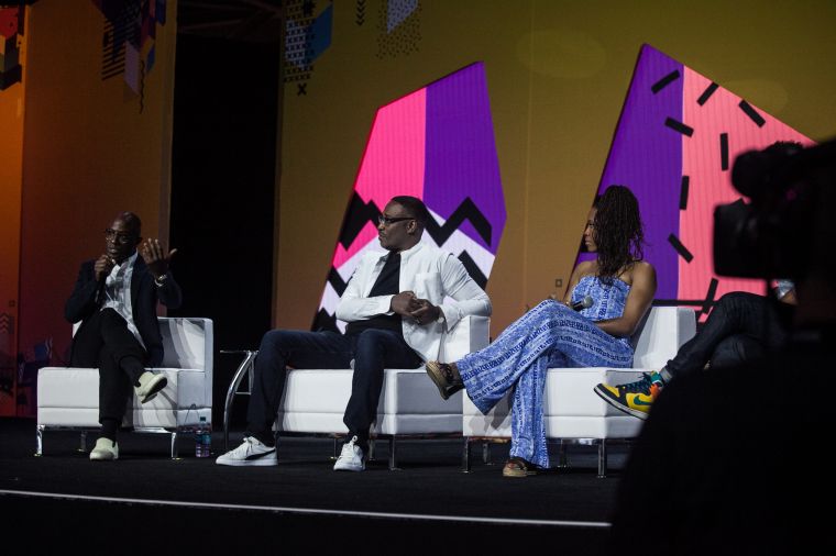 Barry Jenkins, George Tillman and Regina King