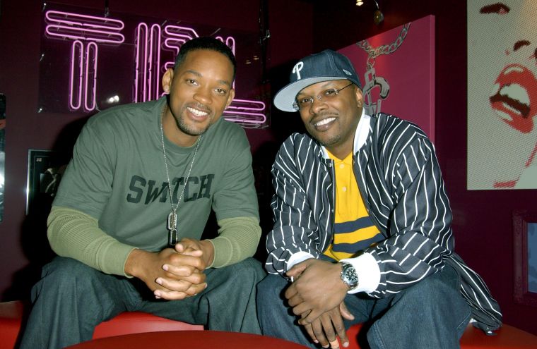 Will Smith and Jazzy hit TRL.