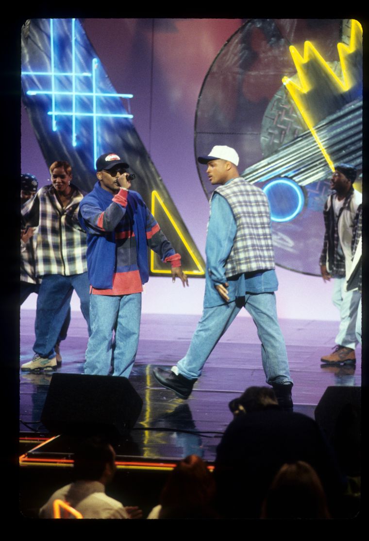 Will and Jazz at the 1993 American Music Awards.