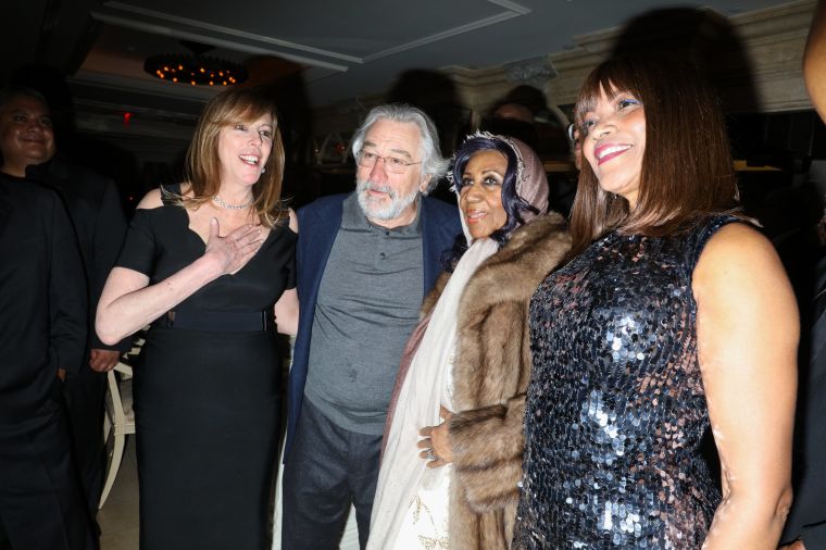 The Queen with Robert De Niro & Wife Grace Hightower