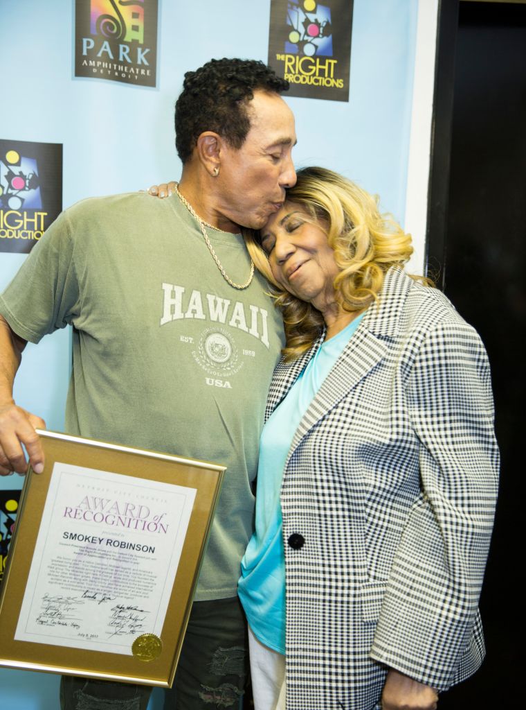 The Queen & Smokey Robinson