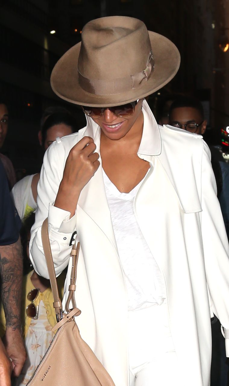 Behind the gorgeous smile is a woman turnt.