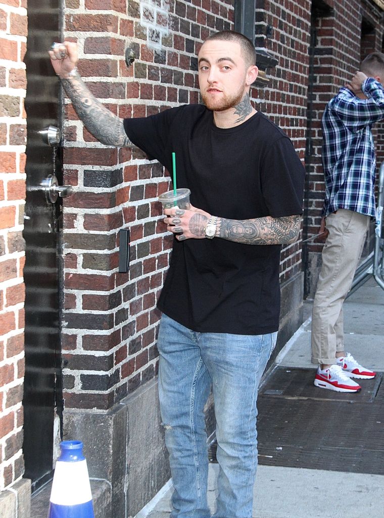 Mac Miller visits 'The Late Show With Stephen Colbert.'