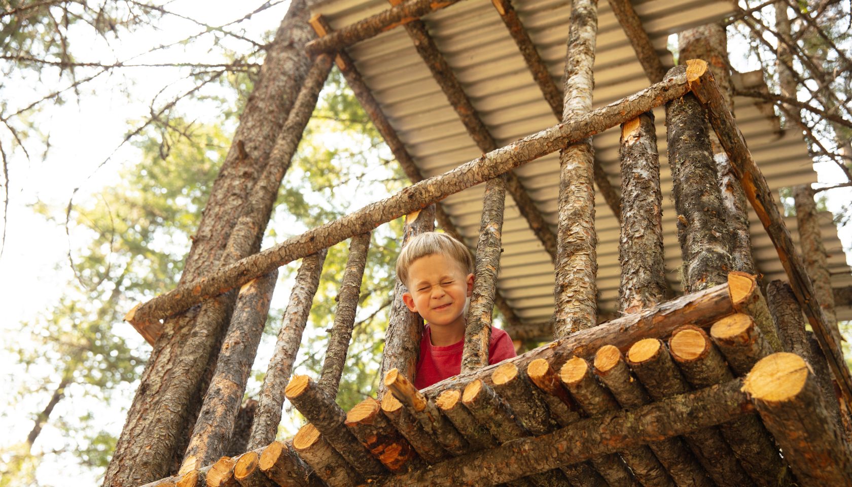Tree house fun