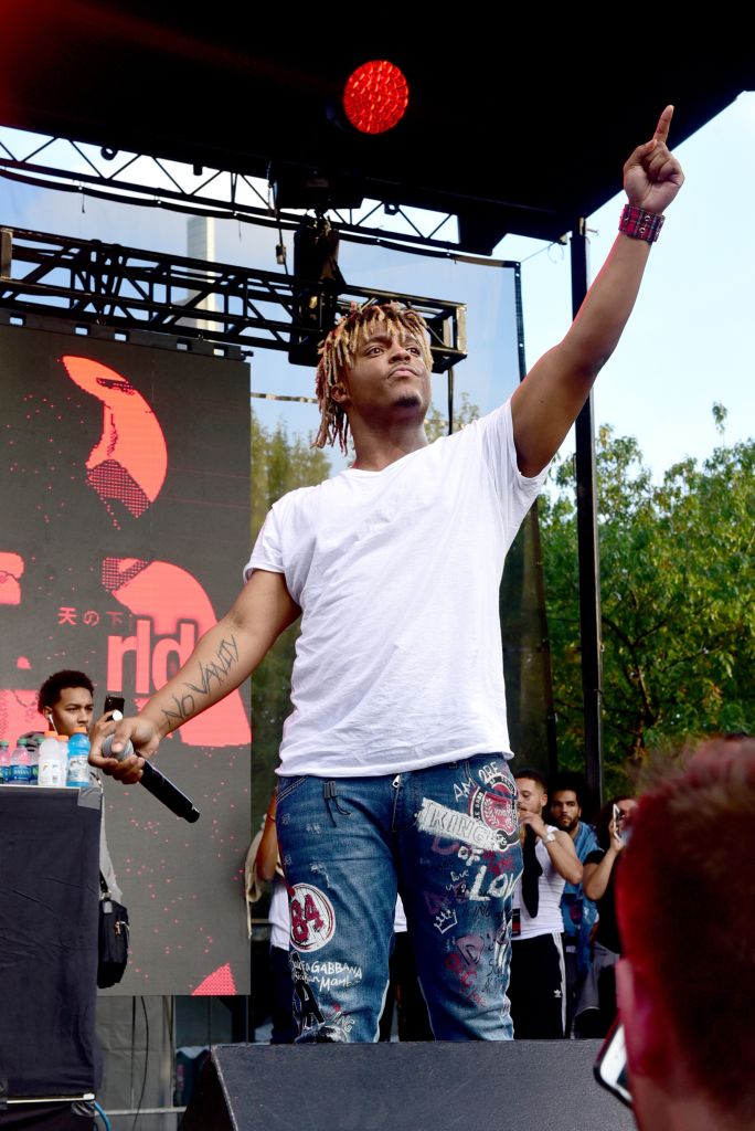 Juice WRLD BUILDING THE FUTURE TEE BLACK