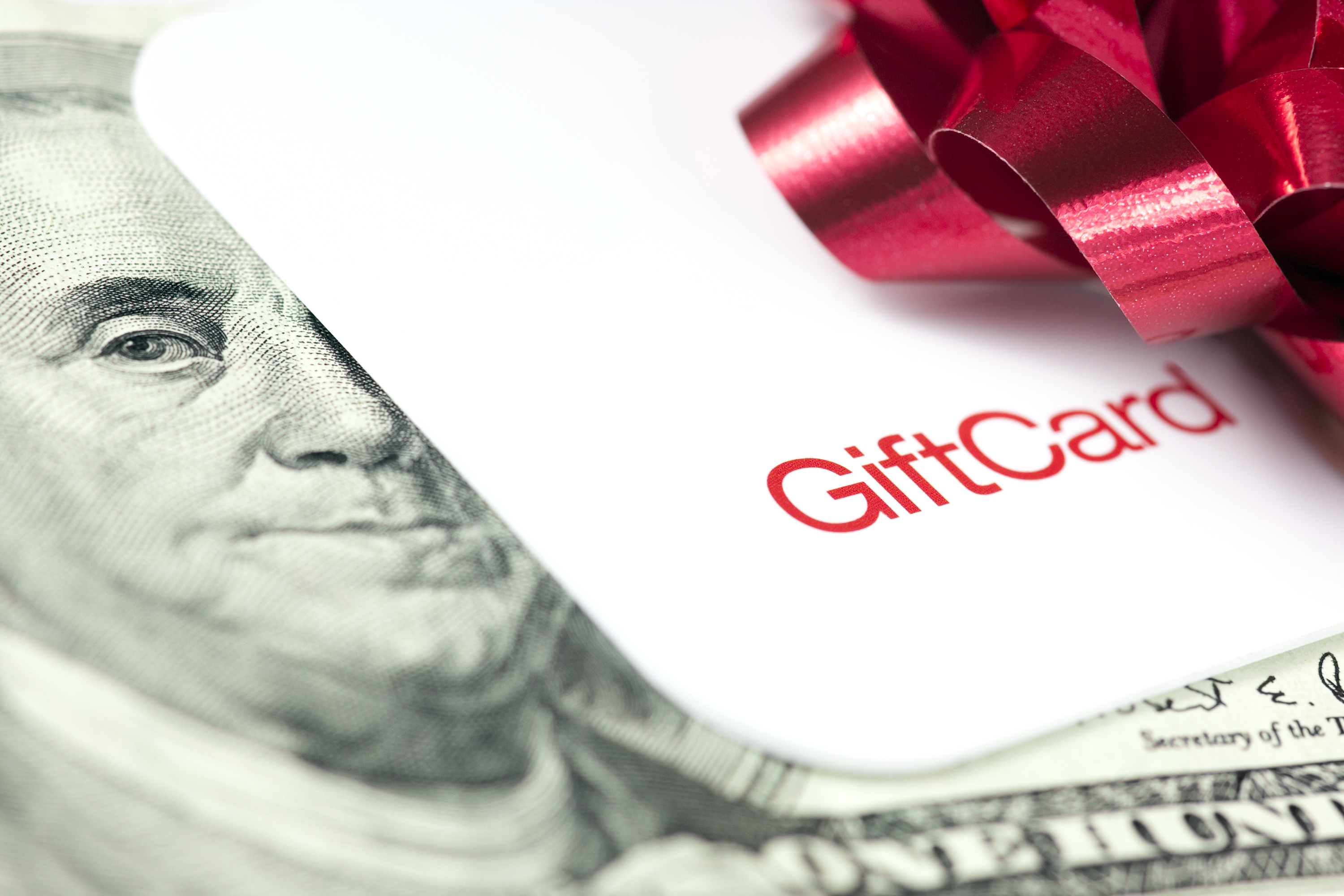 Giving a gift card