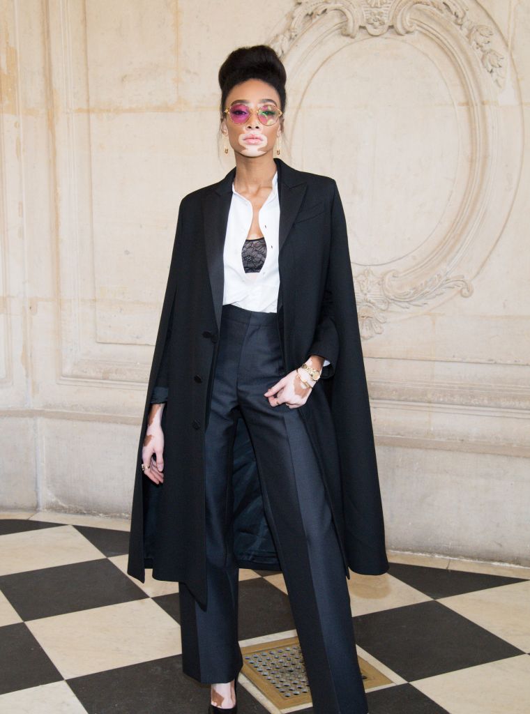 Christian Dior : Front Row - Paris Fashion Week - Haute Couture Spring/Summer 2018