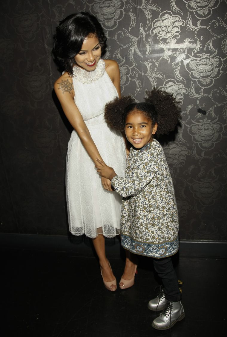 Jhene Aiko and Namiko at the 2015 Grammy Nomination Dinner