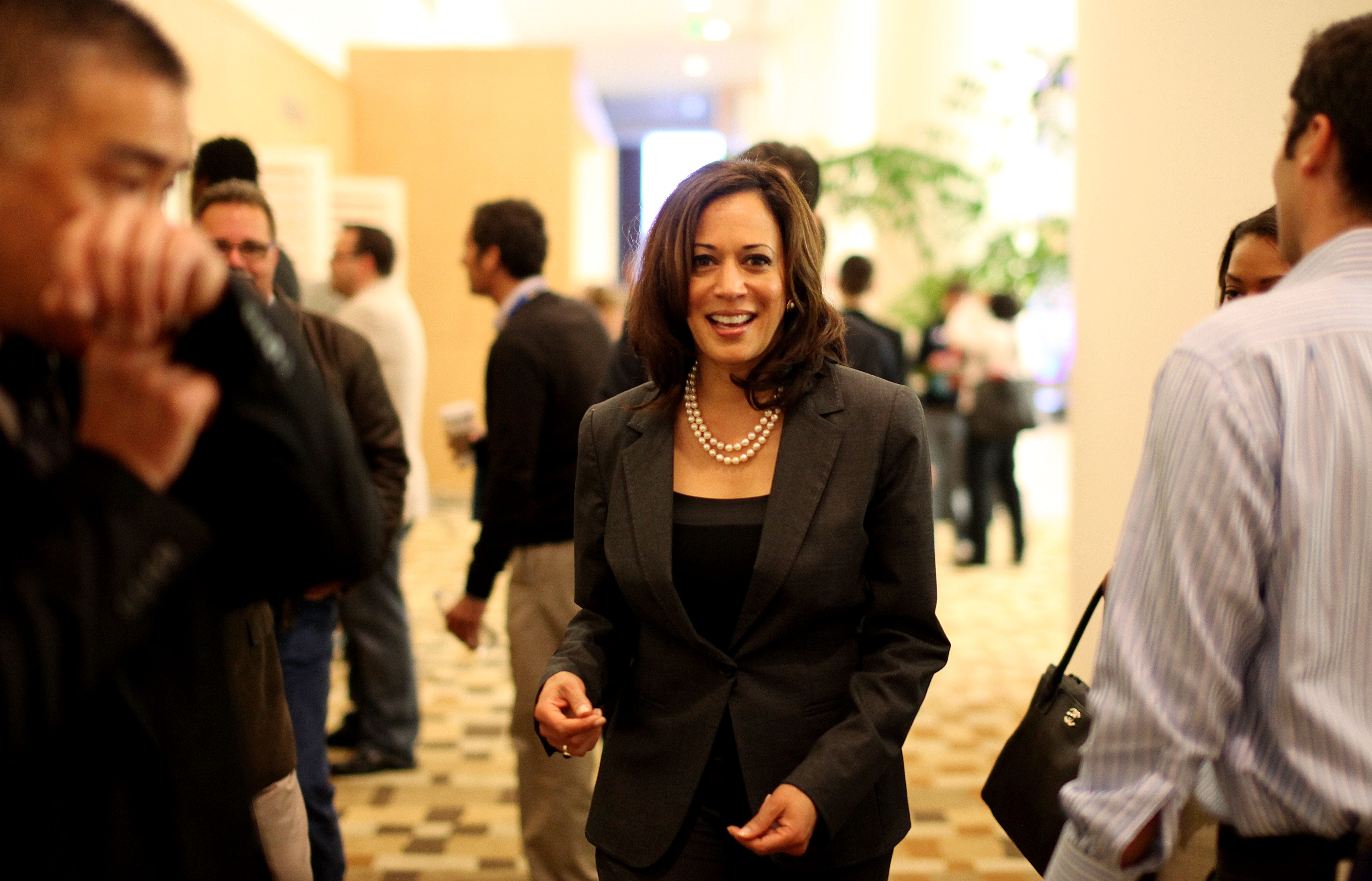 USA - Politics - California Attorney General Kamala D. Harris at the California Democratic Convention