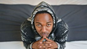 US rapper Kendrick Lamar is interviewed in Admiralty. 24JUL13
