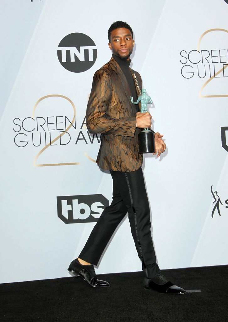 Chadwick Boseman at SAG Awards