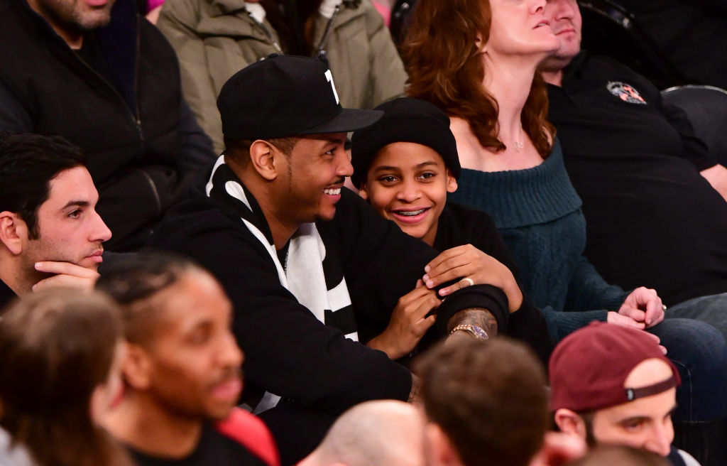 Celebrities Attend Miami Heat v New York Knicks