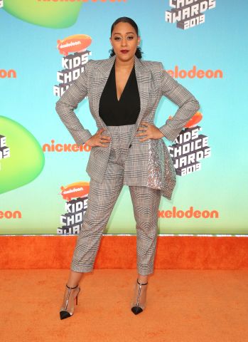 Tia Mowry at Nickelodeon's Kids' Choice Awards 2019
