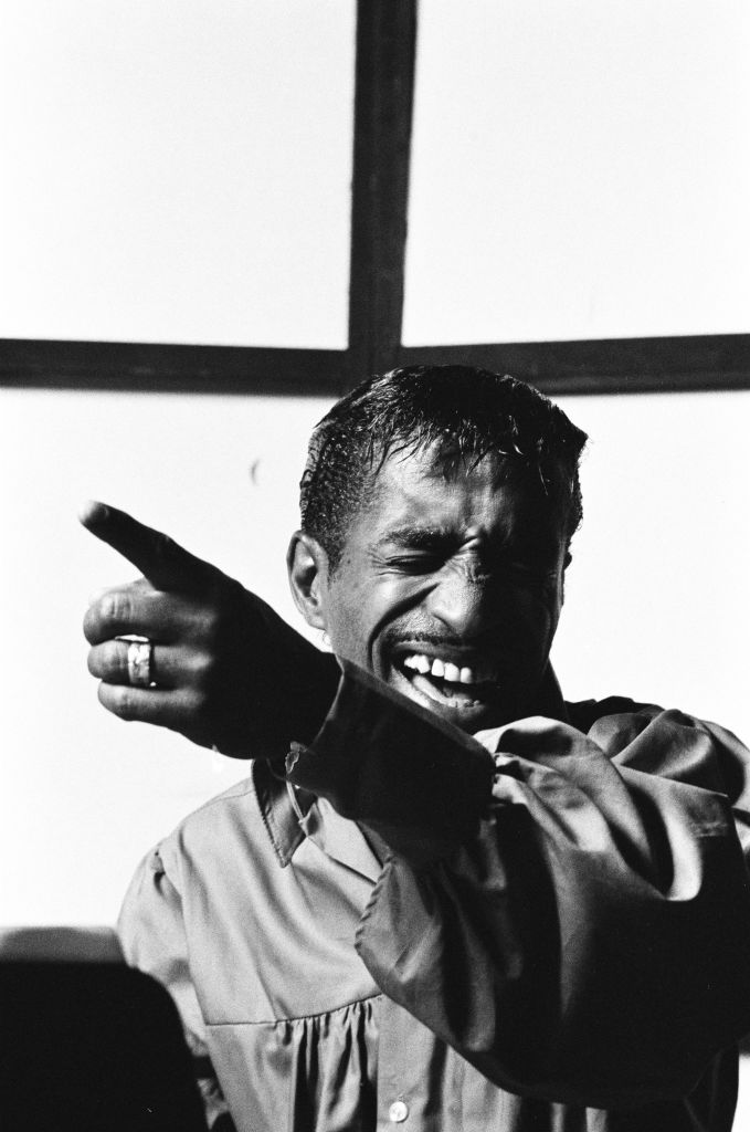 Sammy Davis Jr In The Studio