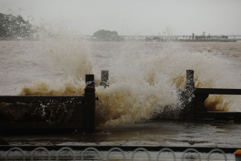 Typhoon Wipha Lands On Hainan