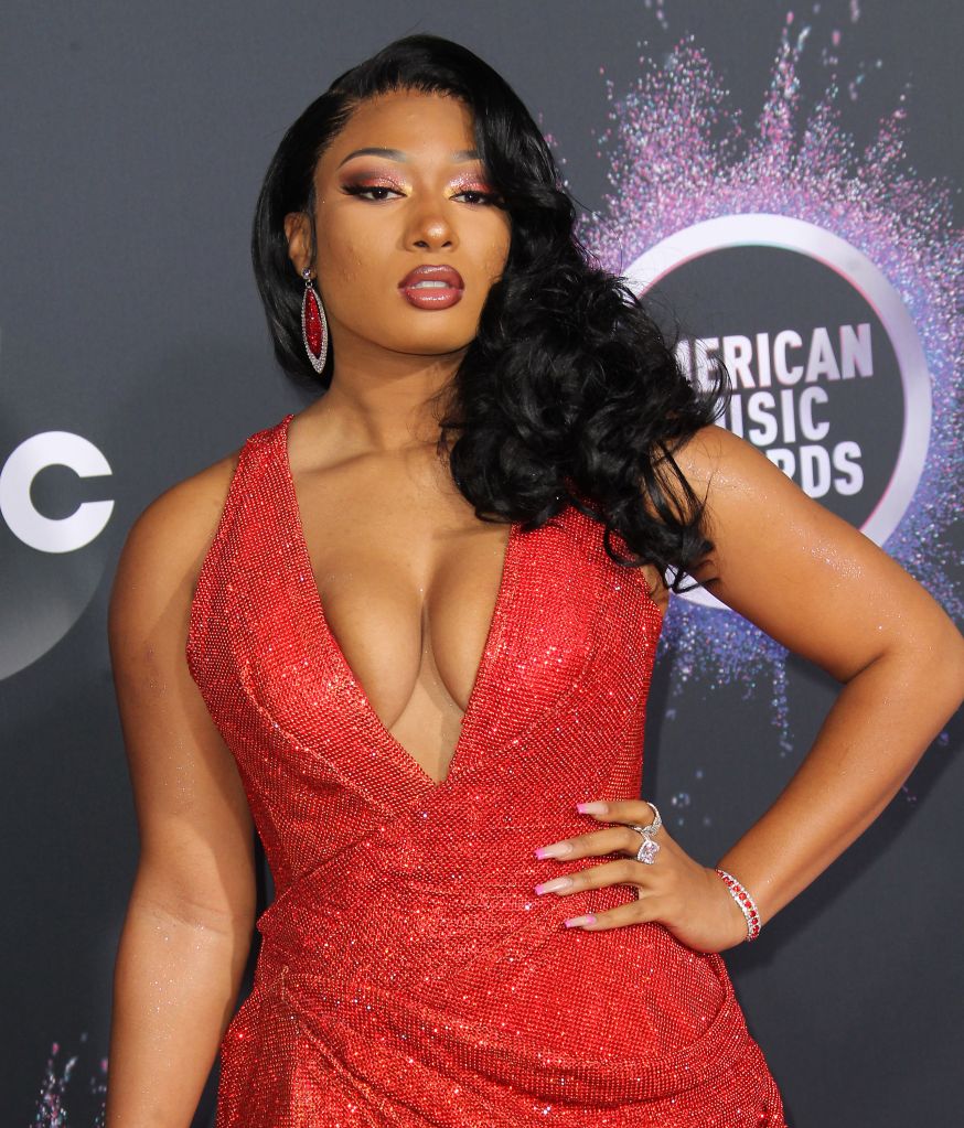 Megan Thee Stallion channels Jessica Rabbit at the 2019 AMA Awards