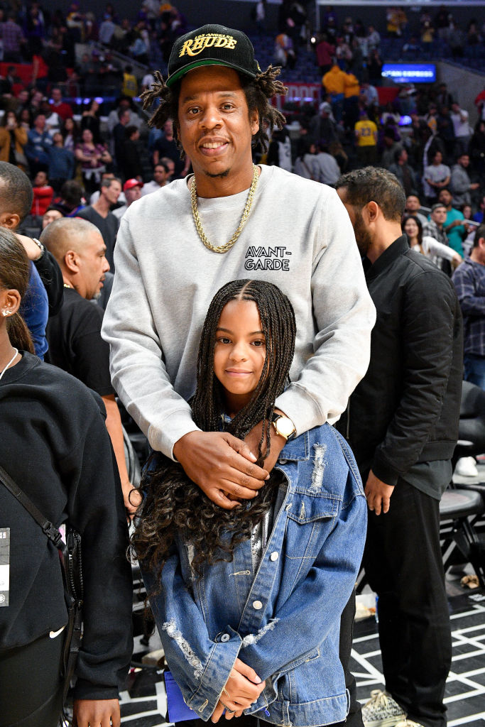 Celebrities At The Los Angeles Clippers Game