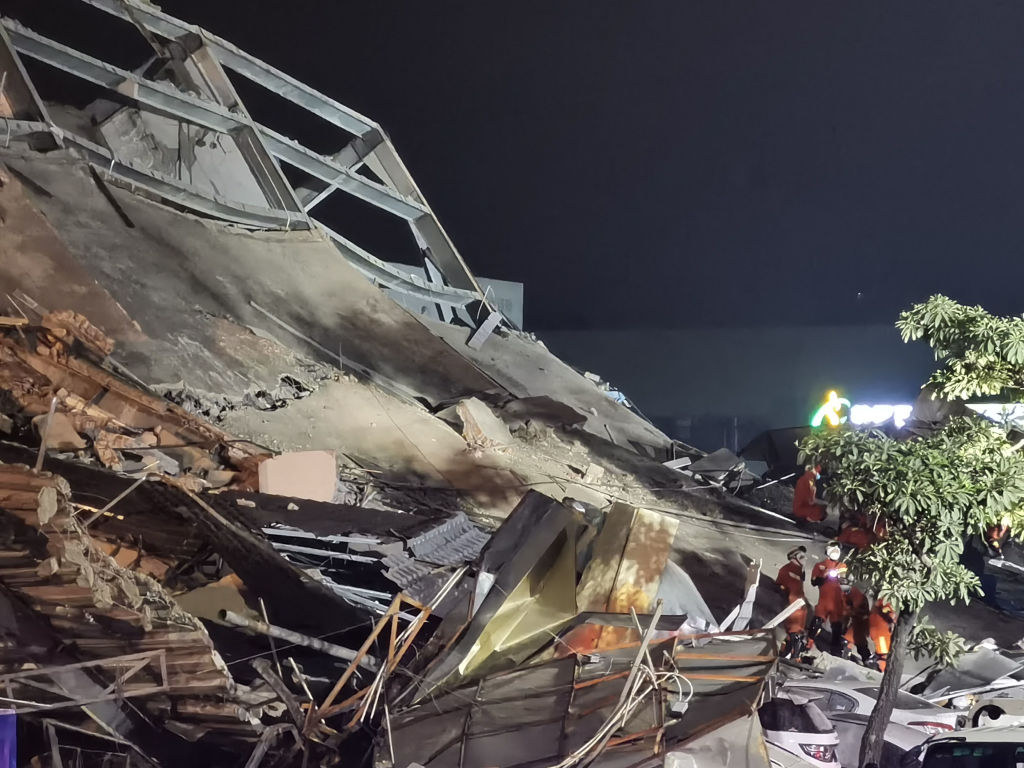 CHINA QUANZHOU HOTEL BUILDING COLLAPSE CORONAVIRUS QUARANTINE