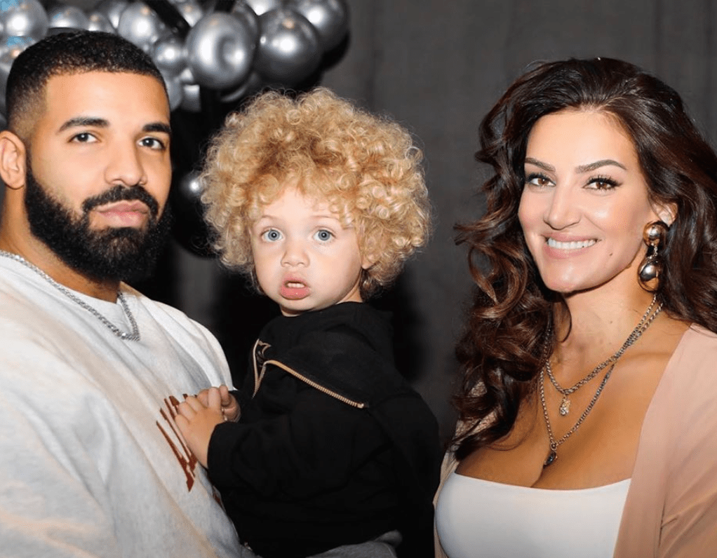 Drake, Adonis and Sophie Brussaux