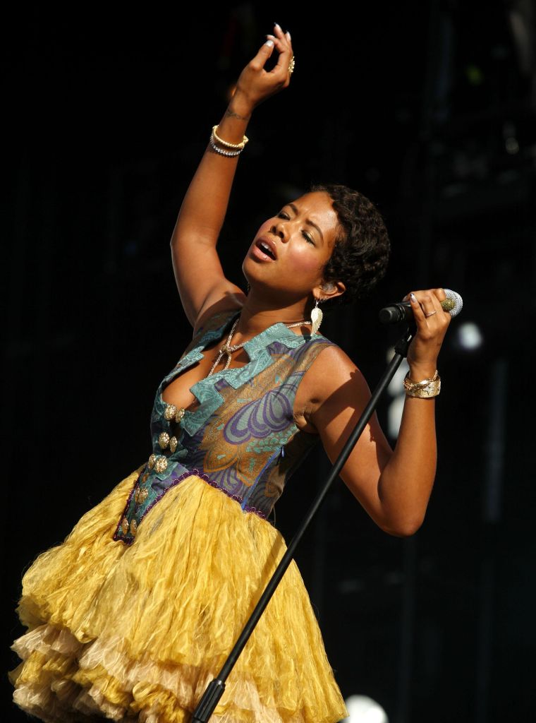 Looking good and doing what she loves in London.