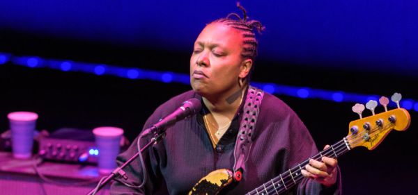Meshell Ndegeocello performs at The Kennedy Center in Washington, D.C.