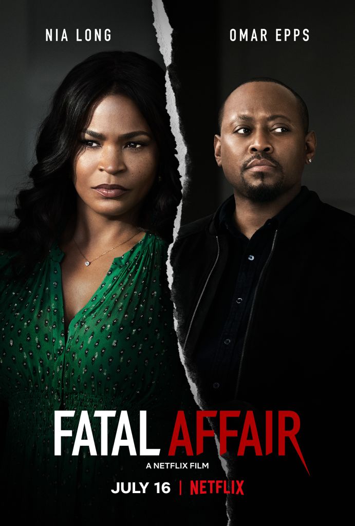 Fatal Affair, Nia Long & Omar Epps Key Art