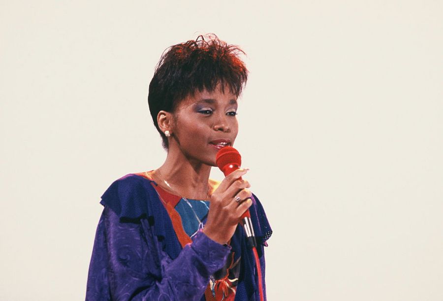 Houston, Whitney - Musician, Singer, Pop music, USA - performing in Cologne, Germany