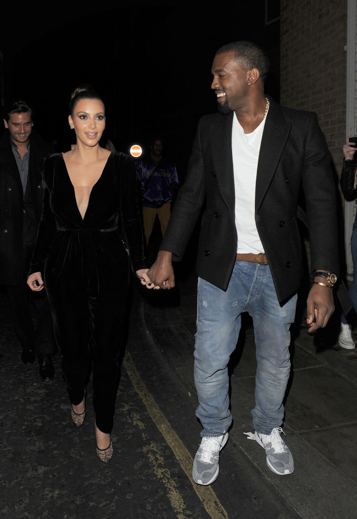 Hand in hand in London.