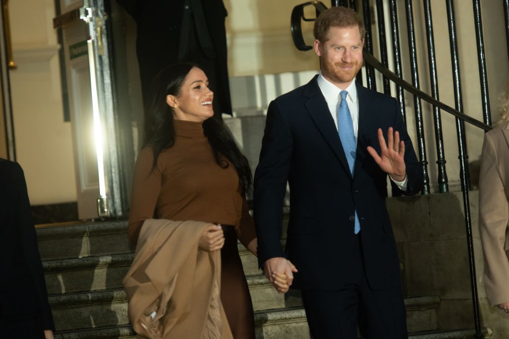 HRH Sussexes Visit - Tuesday 7 January - Canada House, London