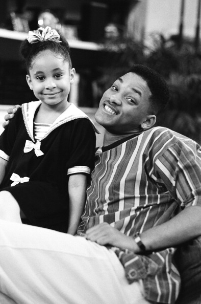 Raven with the 'Fresh Prince of Bel-Air.'