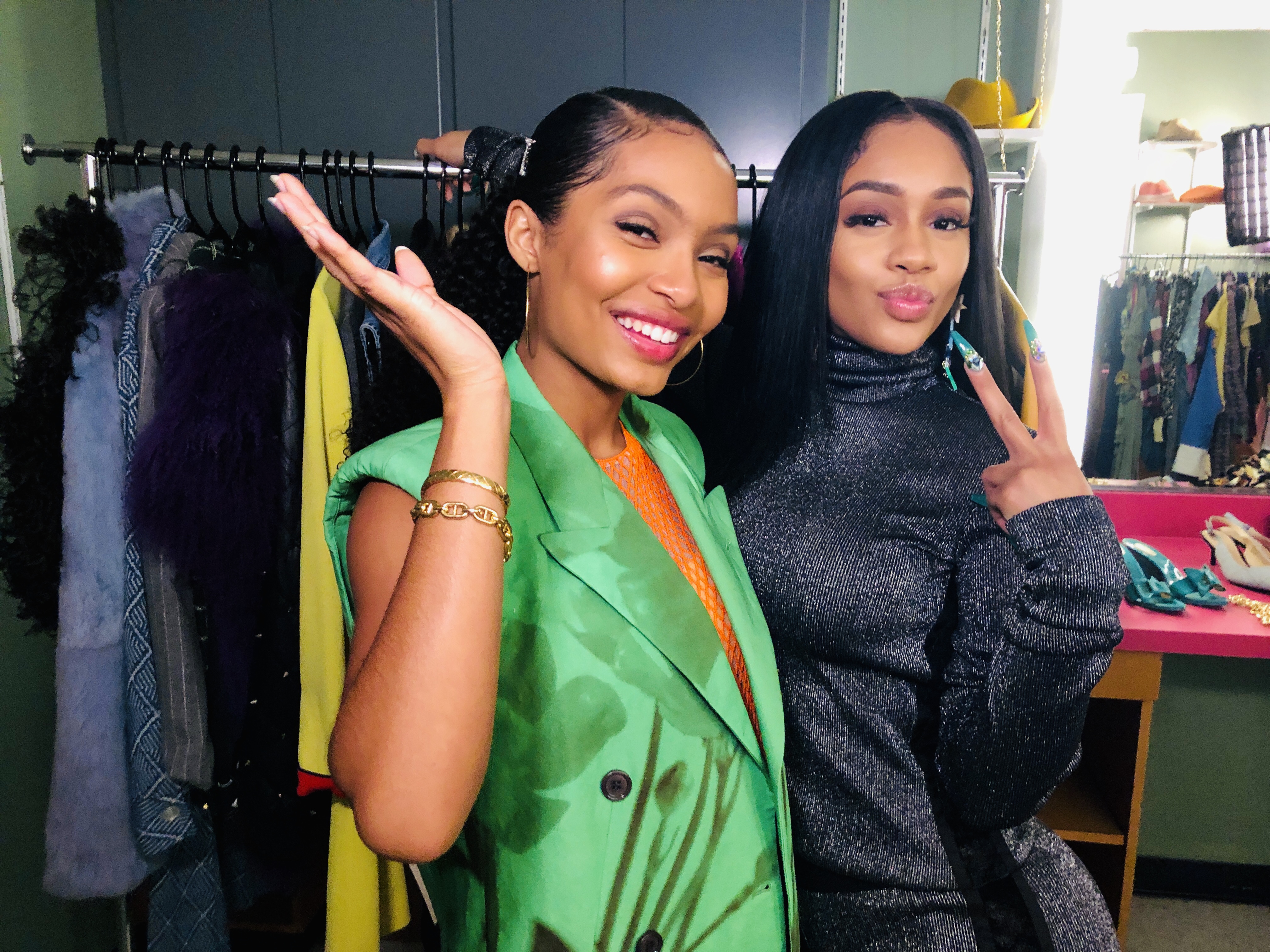 Saweetie and Yara Shahidi