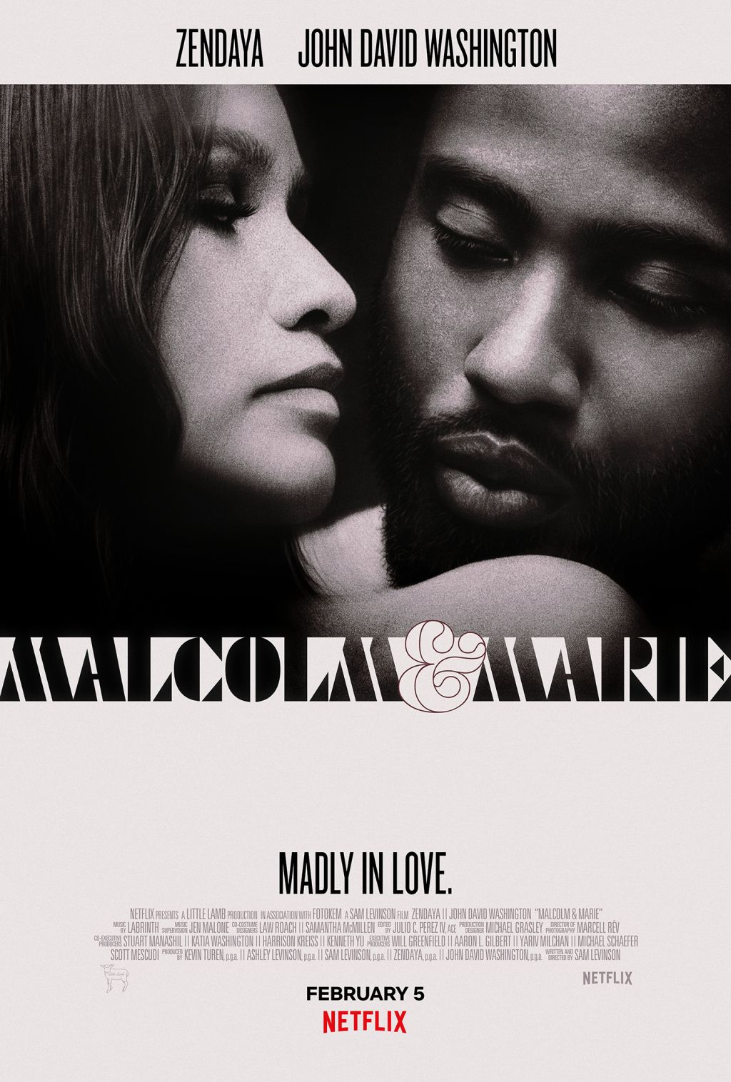 Malcolm & Marie key art
