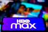 In this photo illustration the HBO Max logo seen displayed...