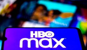 In this photo illustration the HBO Max logo seen displayed...
